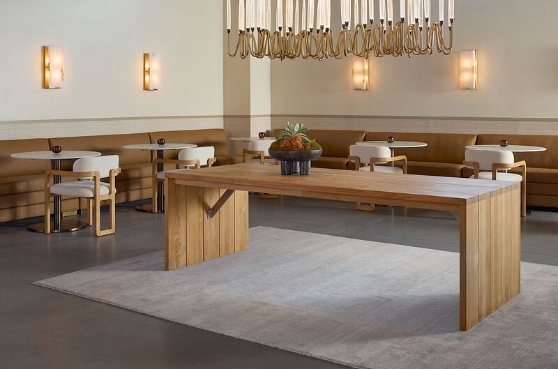 Weston Milliken Cognac Banquette image number 2