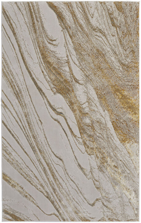 HomeRoots Abstract Power Loom Area Rug