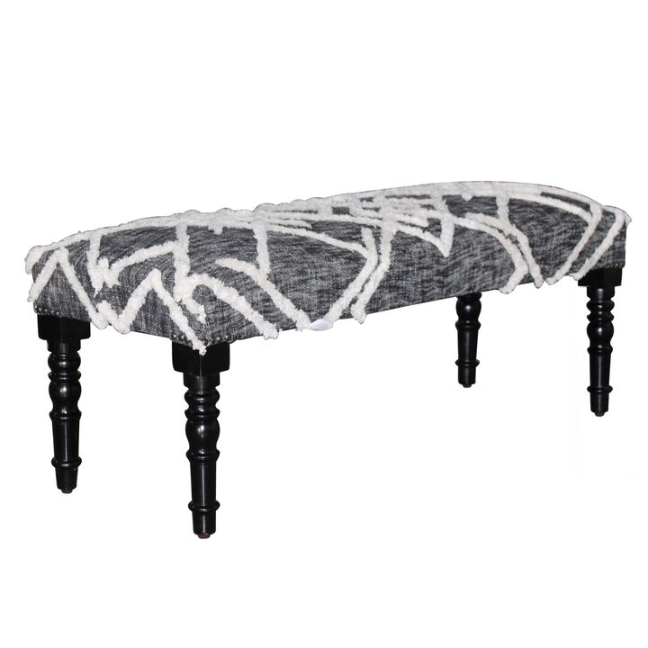 Autumn Contemporary Upholstered Accent Bench