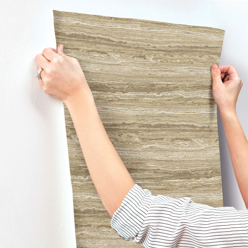 Lyman Neutral Striated Wallpaper image number 2