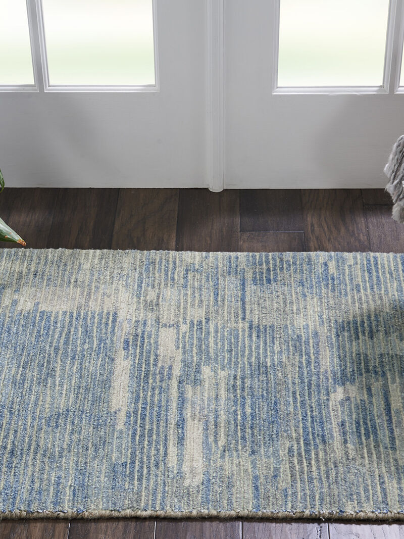 Ellora ELL01 Blue 2' x 3' Rug