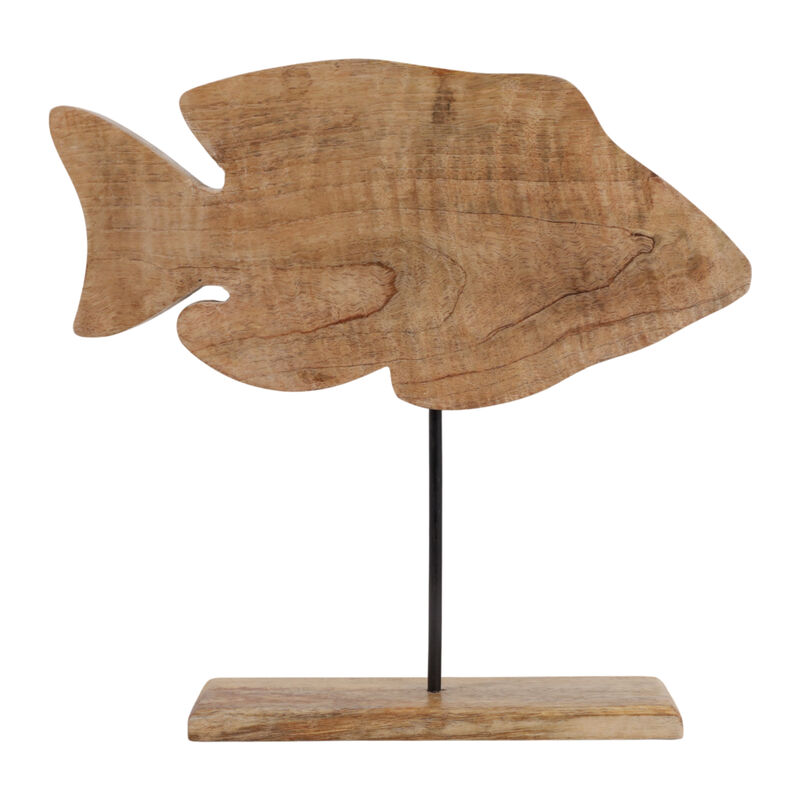 10x10 Wood Fish On Base image number 3