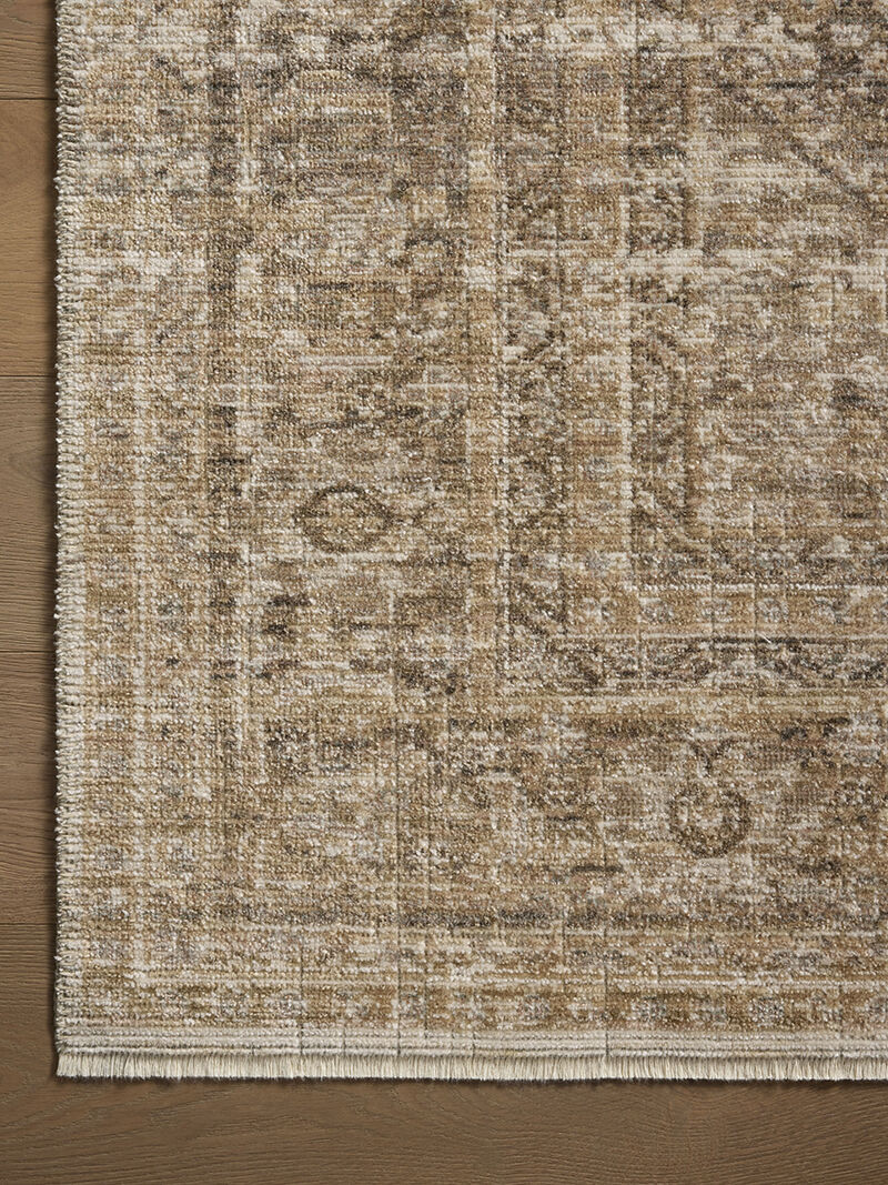 Heritage HER-01 Clay / Natural 12''0" x 12''0" Square Rug by Patent Pending