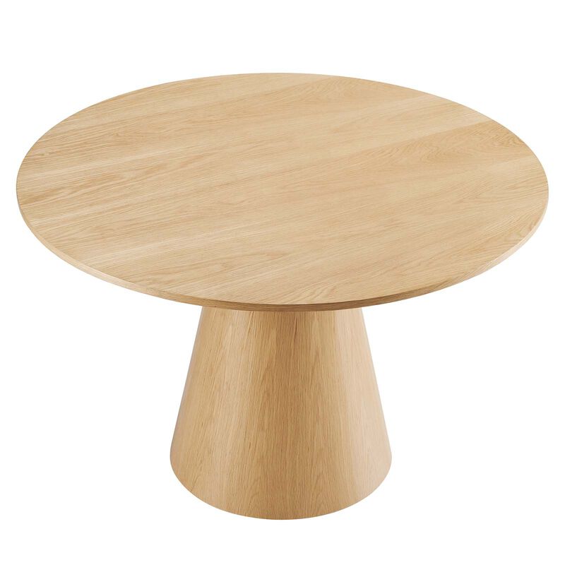 Modway - Provision 47" Round Dining Table Oak
