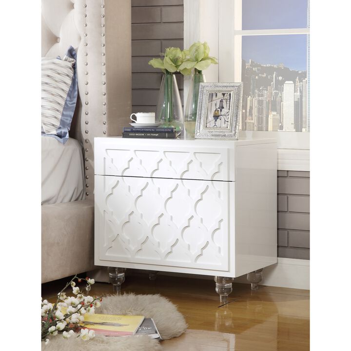Inspired Home Miguelina  Side Table/Accent Table/Nightstand