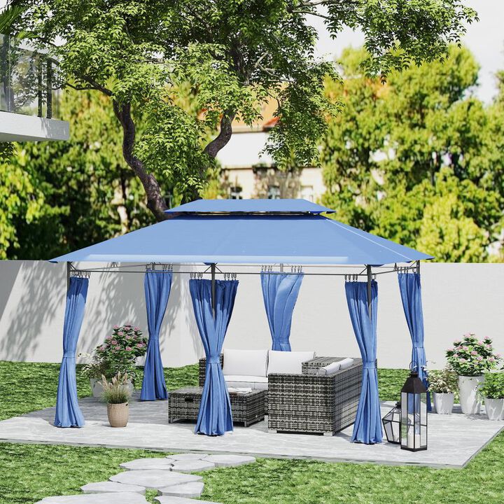 Hivvago 10' x 13' Garden & Backyard Patio Gazebo