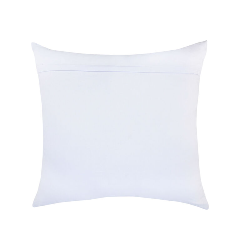 Textured Chevron Cotton Zippered Pillow &ndash; Decorative Accent Cushion for Living Room or Bedroom