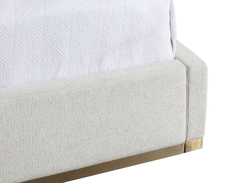 Kaelin King Rhea Light Barley Bed image number 2
