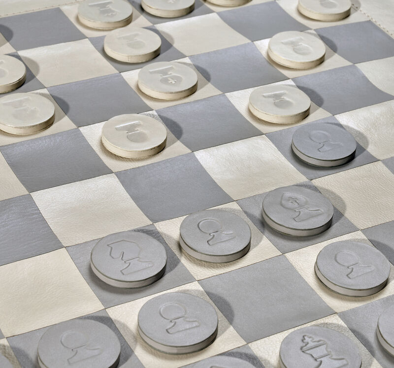 Grayson Chess Board & Case - Ivory