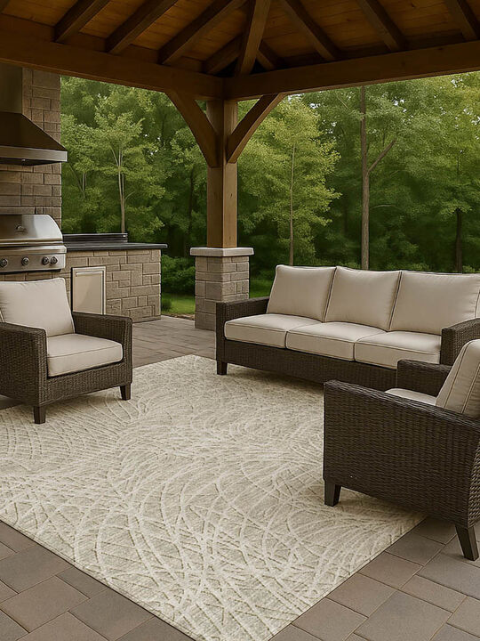 Winslow WL2 Taupe 3' x 5' Rug