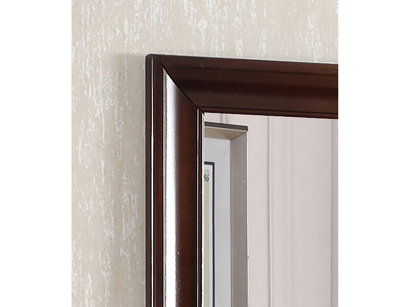 LaVita 45 in. x 33 in. Modern Rectangle Framed Dresser Mirror