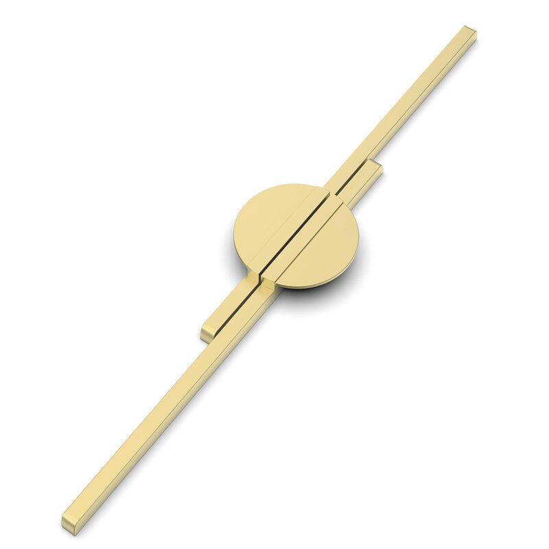 homdiy 6 Pack Half Moon Cabinet Pulls Gold Drawer Pulls Semicircle Cabinet Handles Brushed Gold Modern Hardware for Dresser Bath