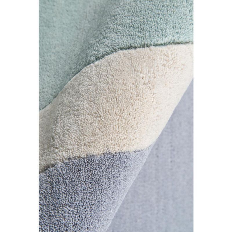 Novogratz Contemporary Rectangle Area Rug, Blue, 8' X 10'