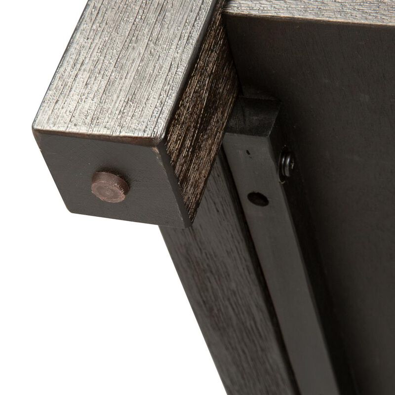 Liberty Furniture Heatherbrook Drawer End Table in Charcoal image number 7