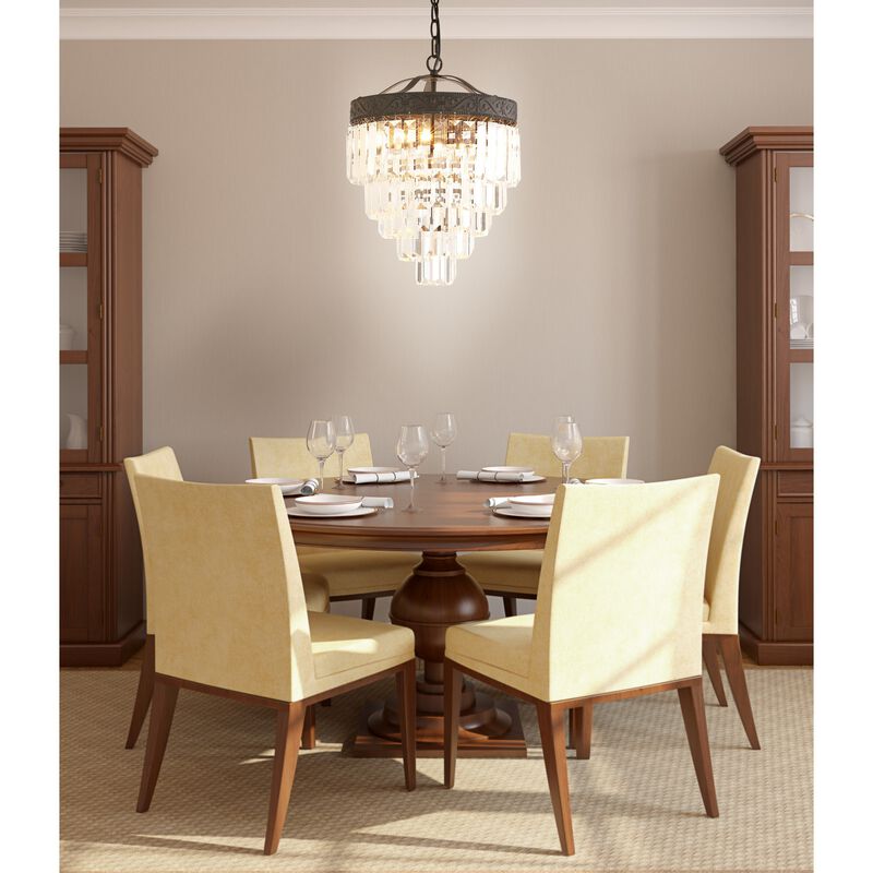 Wyatt Crystal LED Chandelier
