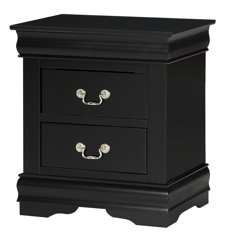 Streamdale Elegant Louis Philip Nightstand with Ample Storage