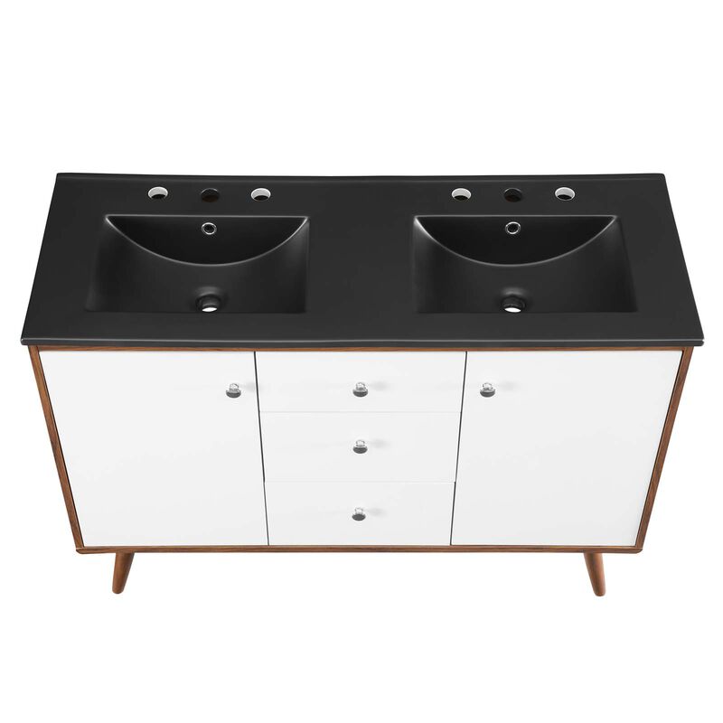 Transmit 48" Double Sink Bathroom Vanity image number 5