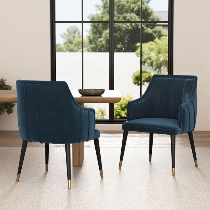 Eda Blue Armchair