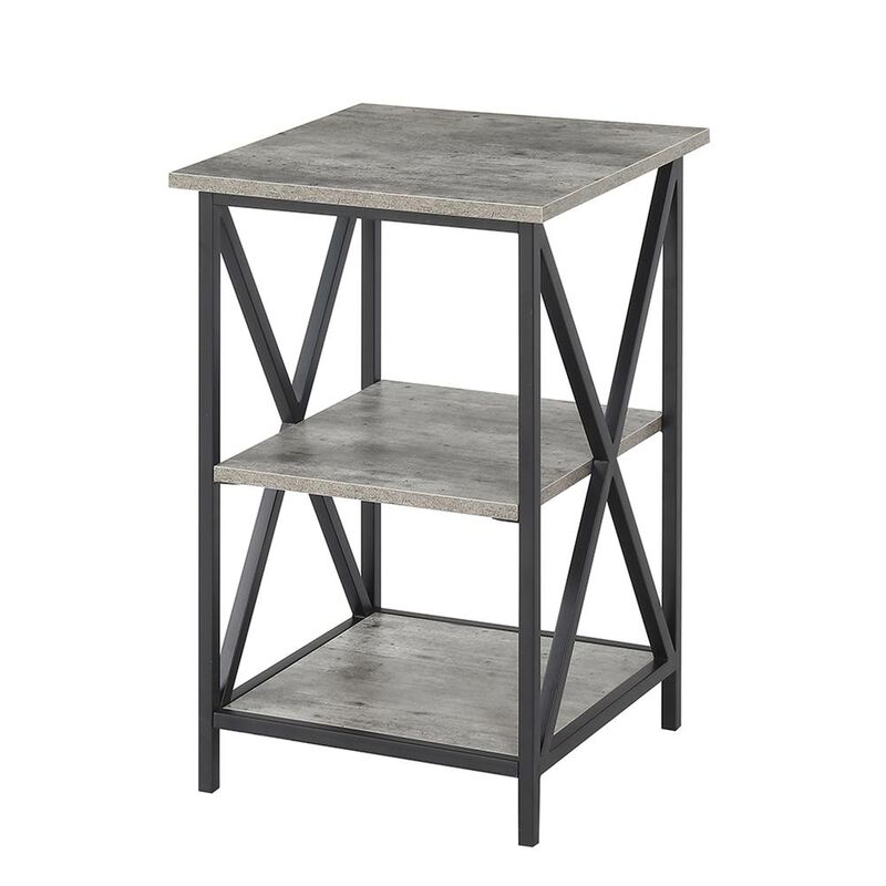 Convience Concept, Inc. Tucson 3 Tier End Table