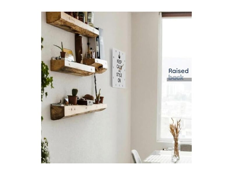 Keep Calm Style Carry Styling Fashion Wall Clock 15 Inch Home Decor image number 3