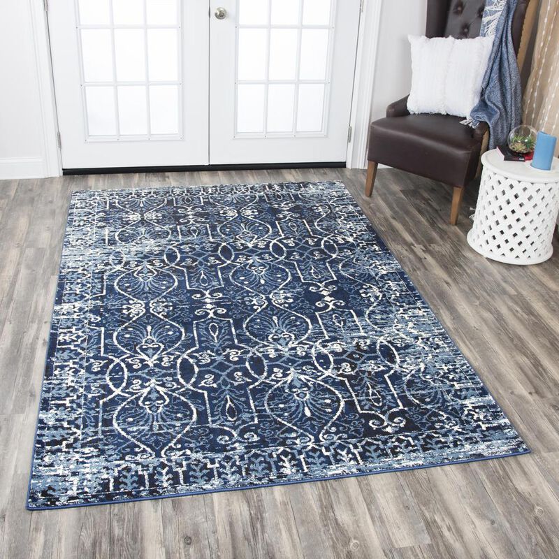 Power Loomed Cut Pile Polypropylene Rug, 7'10" x 10'10"