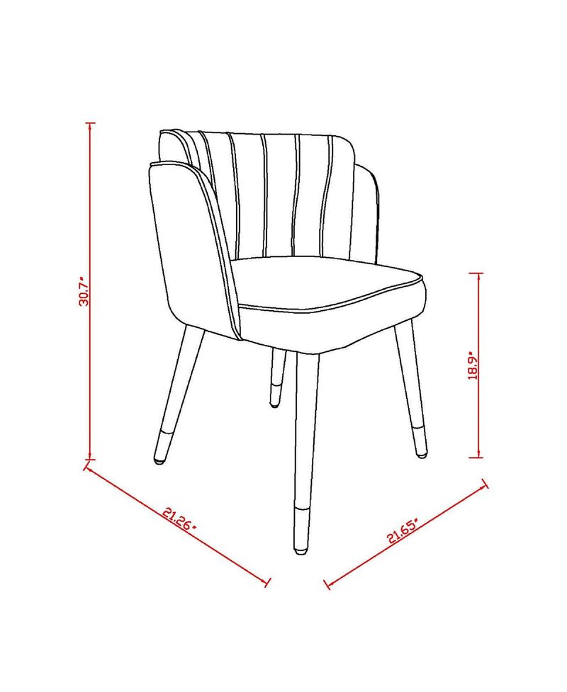 Zephyr Green Dining Chair image number 1