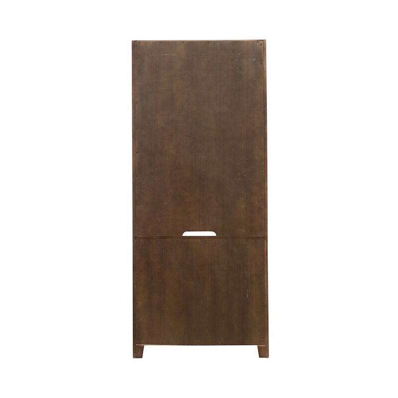 Liberty Furniture Carolina Park Bunching Bookcase for Living Room Office Storage  - Amber Brown image number 2