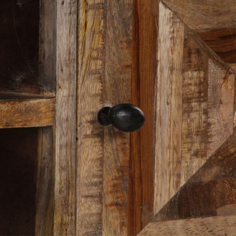 vidaXL TV Cabinet 46.5"x11.8"x15.7" Solid Mango Wood