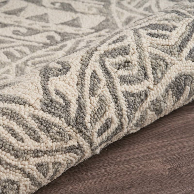 LR Home Dazzle Wool Area Rug Indoor