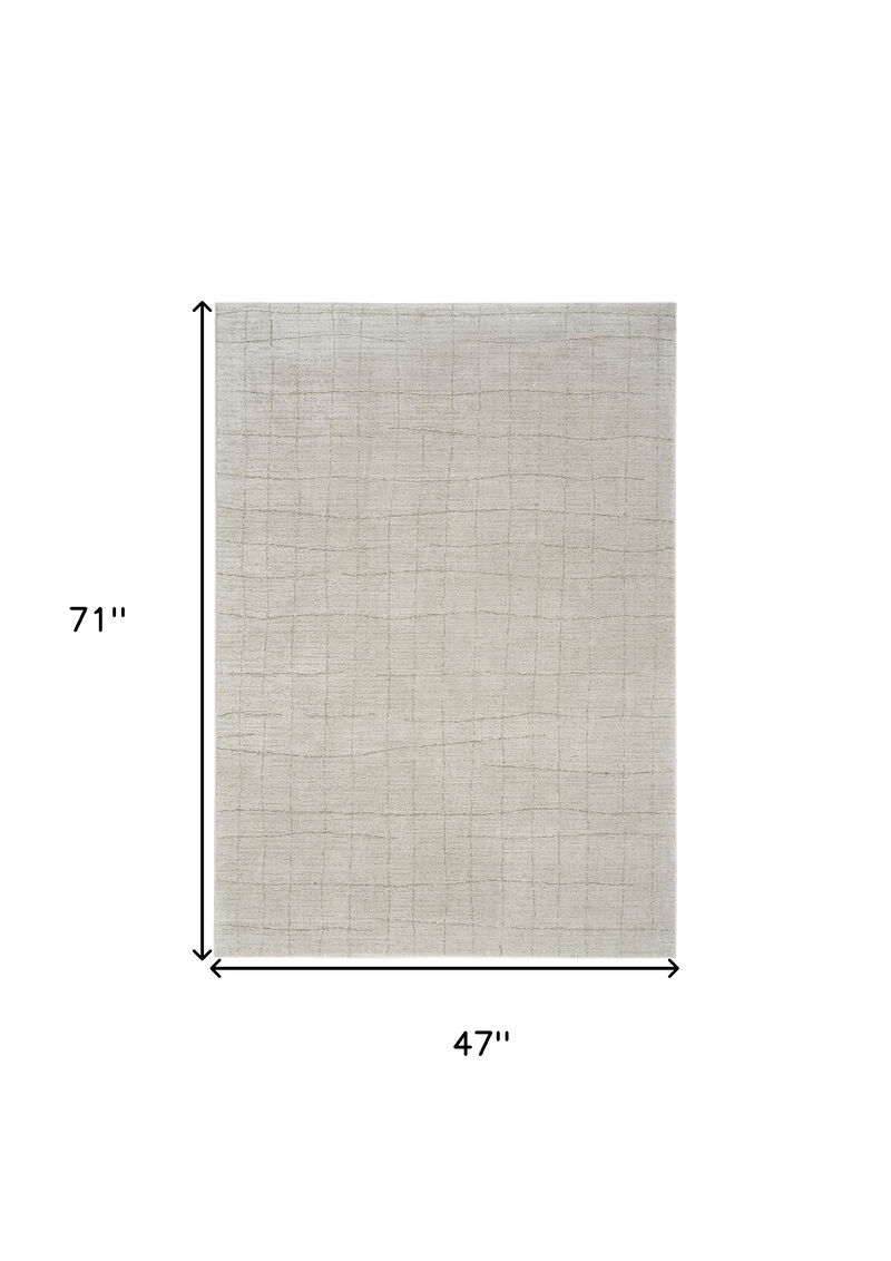 HomeRoots Abstract Power Loom Area Rug image number 2