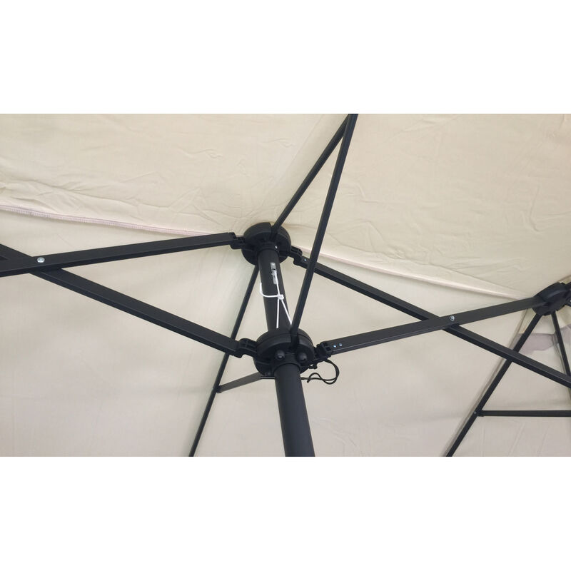 Streamdale Double-Sided Patio Umbrella 15x9FT image number 3