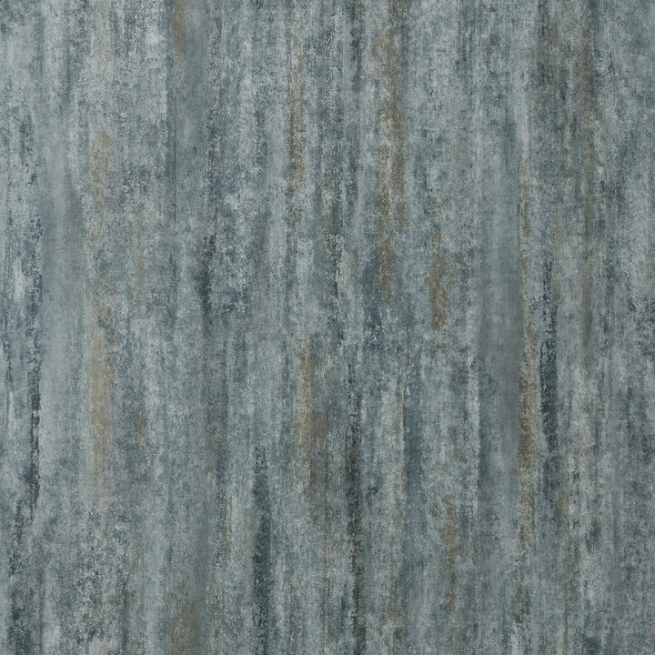 Belen Denim Textured Stripe Wallpaper (Set of 2)