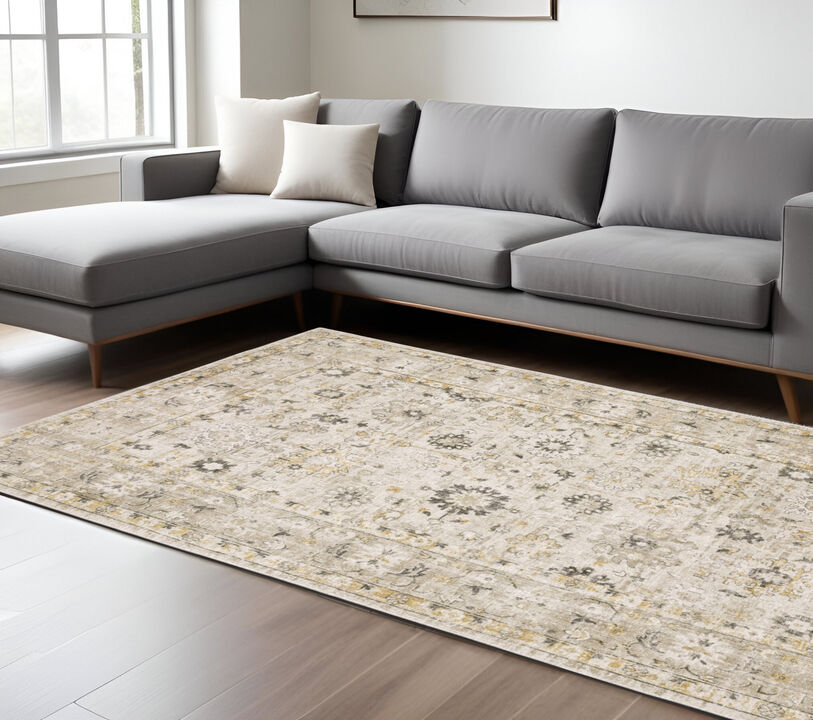 HomeRoots Oriental Hand Tufted Area Rug