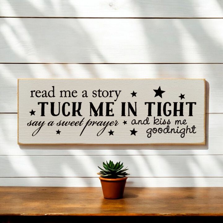 Rustic Knotty Pine Hanging Wall Sign with Story Quote Decorative Home Accent Plaque