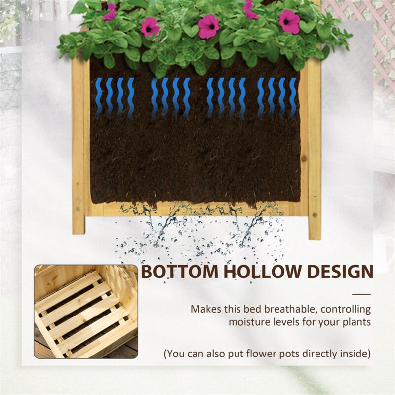 Planter & Flower Shelf Multi-Tier Plant Stand for Indoor & Outdoor Garden Display and Storage image number 4