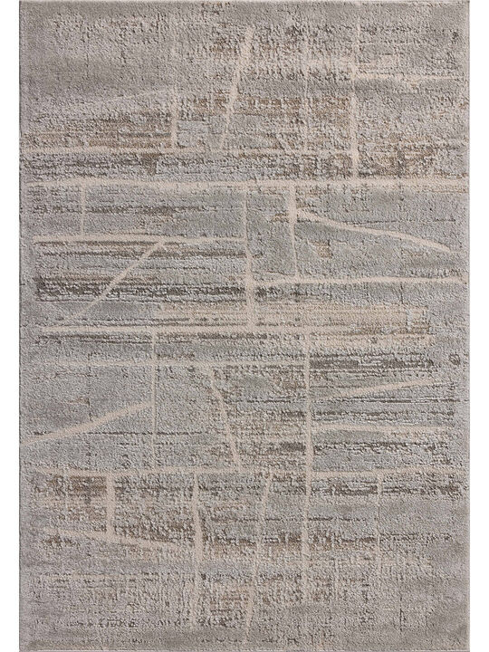 Monty MOT07 Natural/Mist 5'3" x 7'6" Rug by Amber Lewis x Loloi