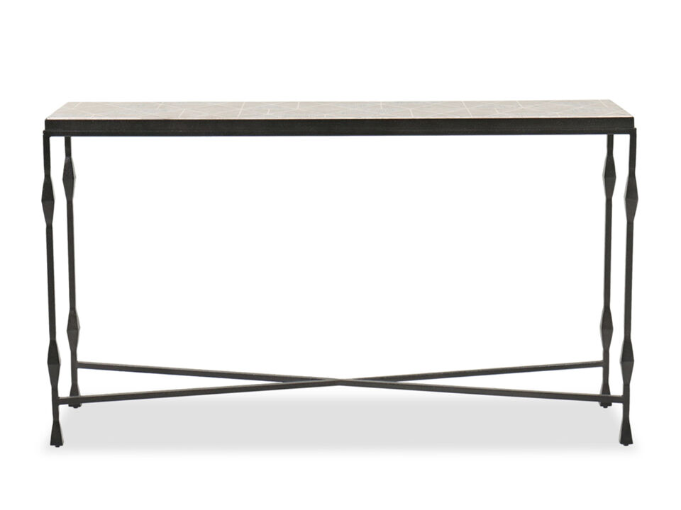 Commerce & Market Metal-Wood Console Table