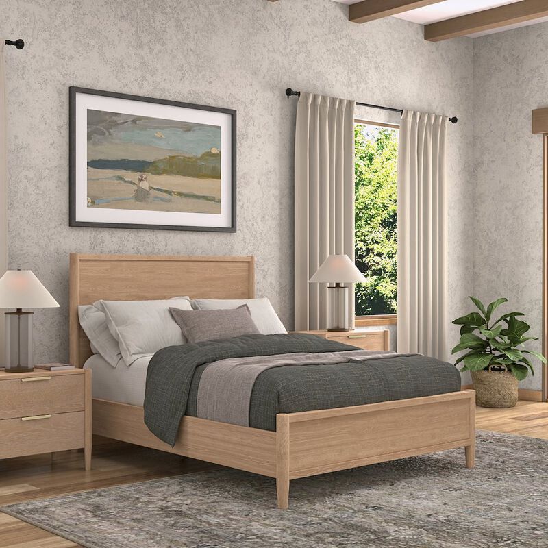 Alpine Furniture Sinclair Panel Bed image number 1