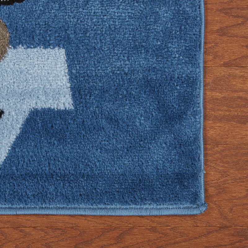 HomeRoots Imaginative Racetrack Area Rug image number 2