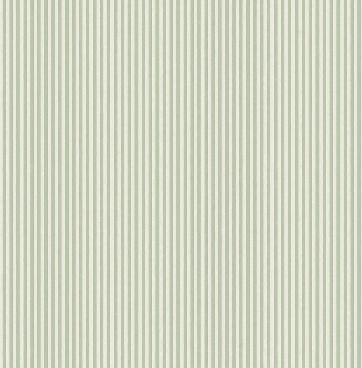 Ticking Light Green Stripe Wallpaper