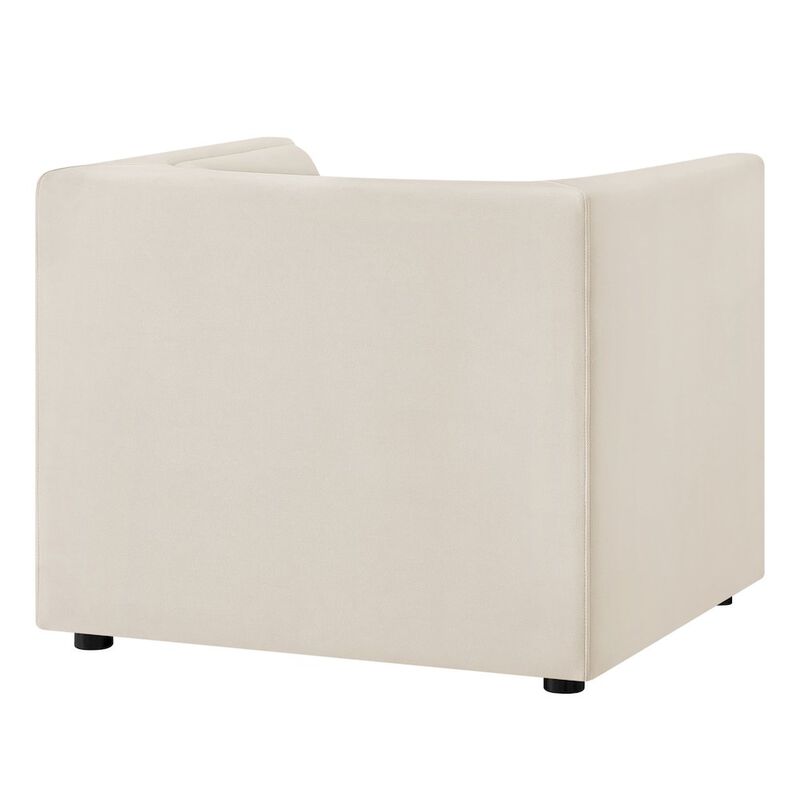 Hilda Curved Back Performance Velvet Armchair image number 4