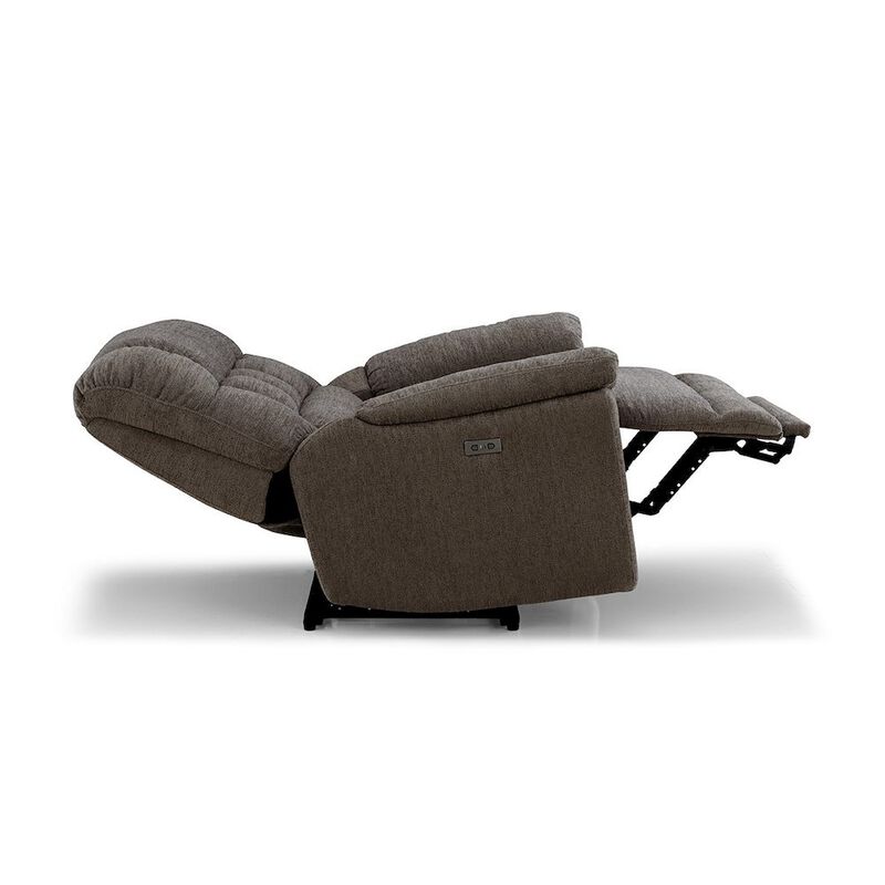 Starlight Canyon Home Brown Power Recliner Chair Oversized with Electric Recline and USB Port
