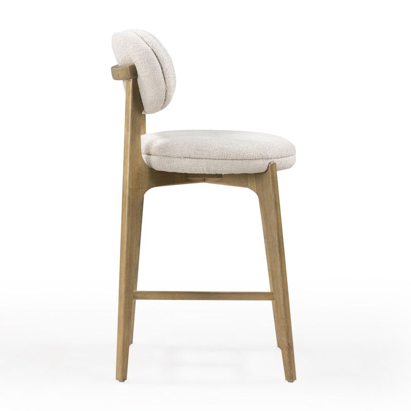 Tov Furniture Carnation Cream Performance Fabric Counter Stool image number 3