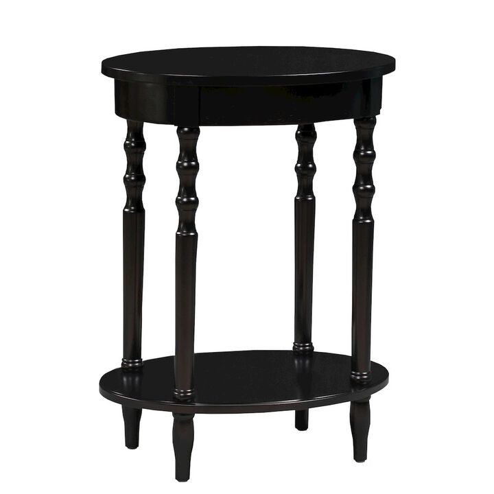 Convience Concept, Inc. Classic Accents Brandi Oval End Table with Shelf