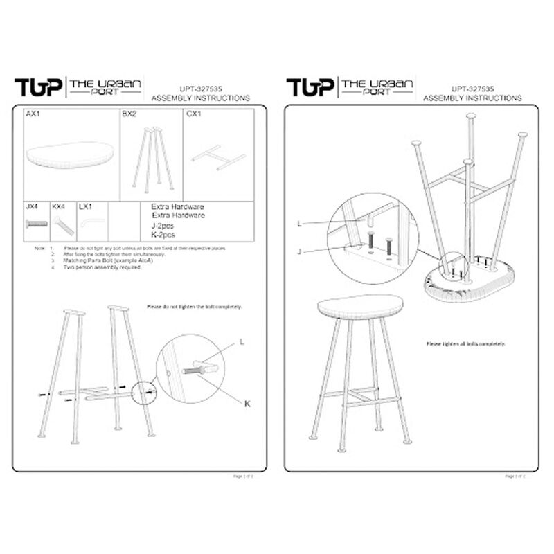 Elira 24" Backless Counter Stool with Mango Wood Saddle Seat | Black Iron Legs | Gold Footrest