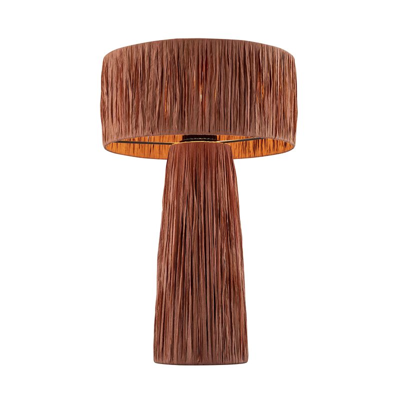 Shelby Raffia Brick Table Lamp image number 4