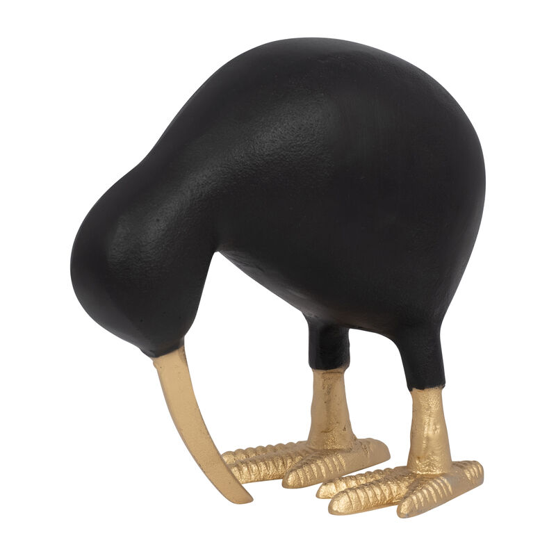 Metal 8" Kiwi Mom, Black/Gold image number 1