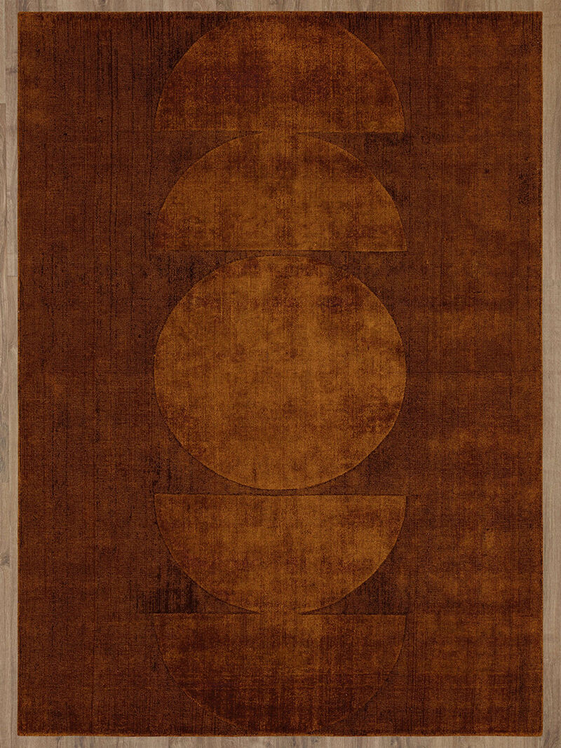 Luna Sienna 5'x8' Rug by Bobby Berk image number 1