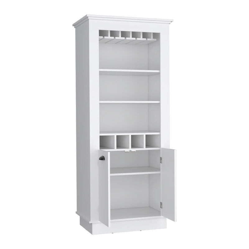 Bar Cabinet Provo, Living Room, White image number 5