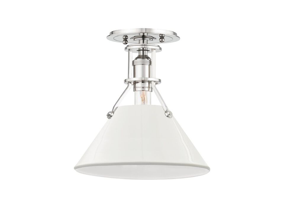 Painted No.2 Semi Flush Mount Light